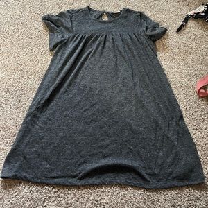Loft dark grey dress